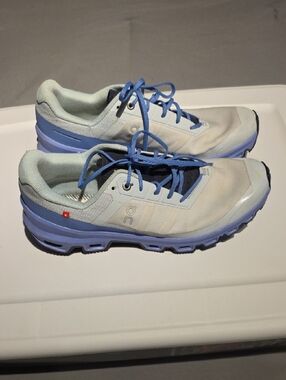 On Clouds in Light Blue and White